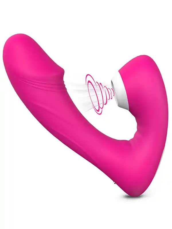 #S181 - Vakumlu G Spot Vibratör Titreşimli Şarjlı