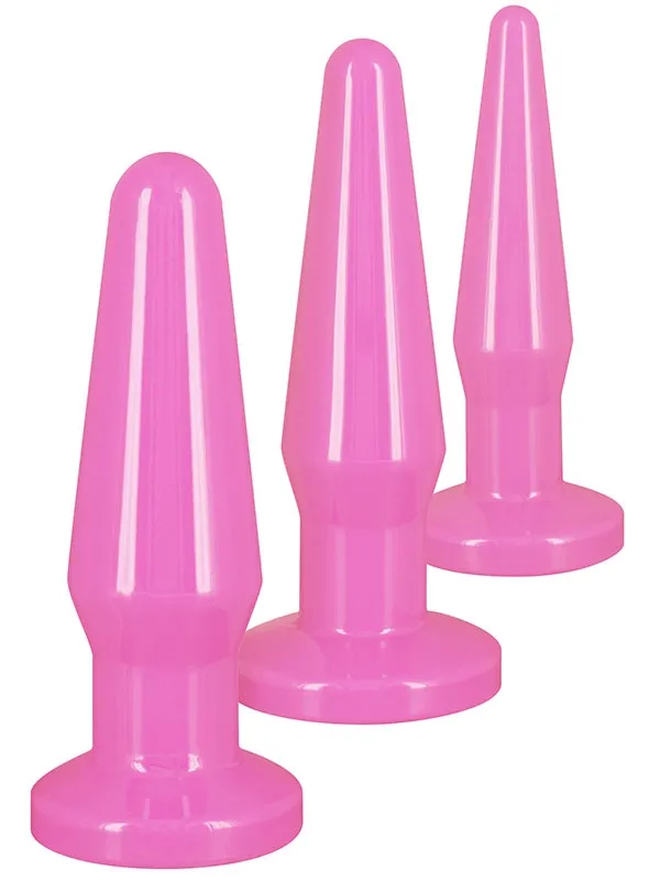 #3006010203 - 3&#039;lü Anal Set Pembe